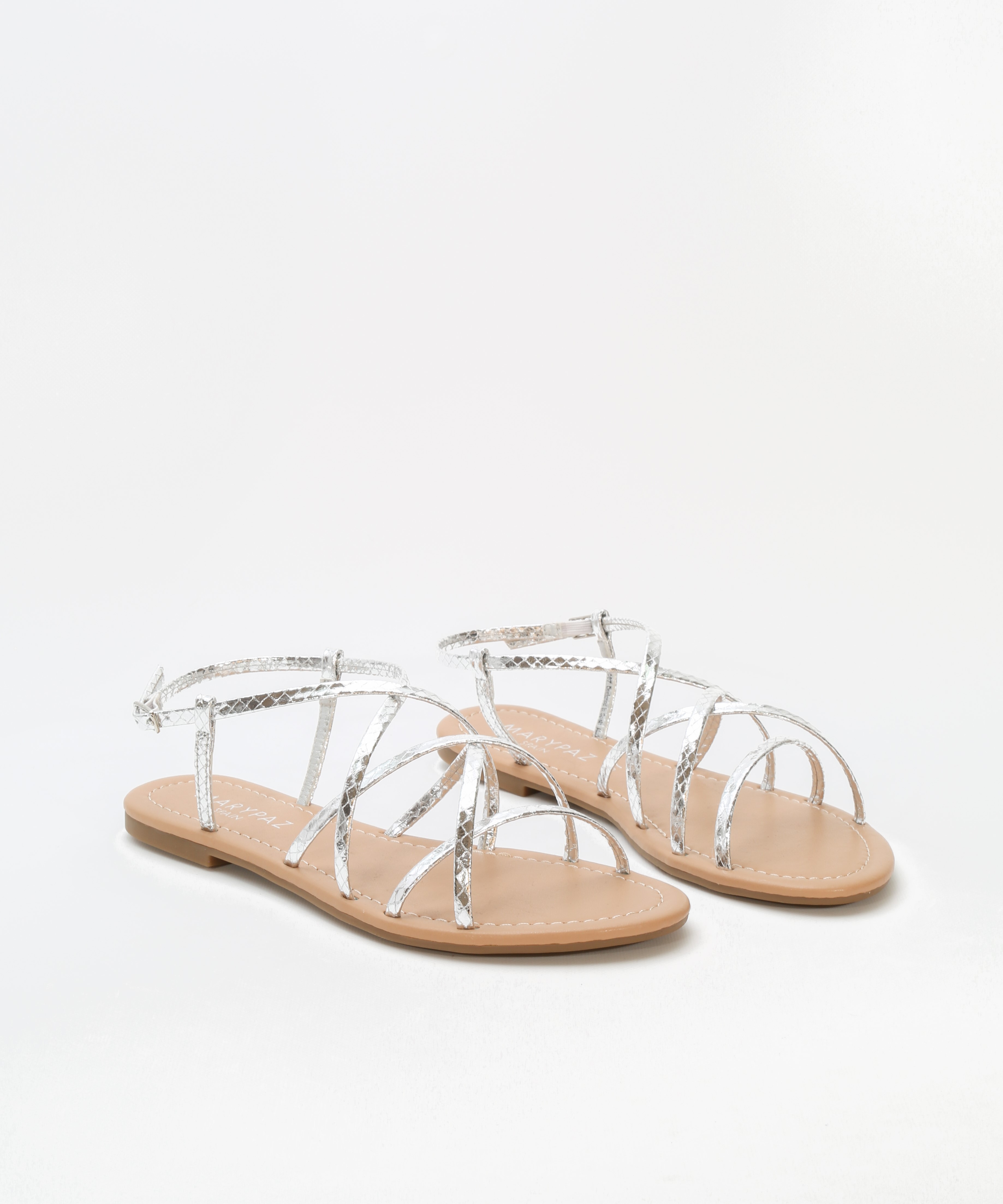 Sandalias planas tiras image number null